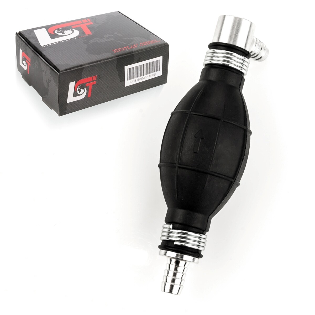 Outboard Fuel Tank Ball Pump Transfer Pump Straight Right Angle 10 mm