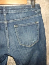 VIGOSS DISTRESSED THE  JAGGER SUPER SKINNY JEANS SIZE W 27 L 29 ... WOW!!!