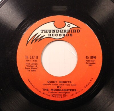 Jazz 45 By The Moonlighters - Quiet Nights / Don'T Get Around Much Anymore On Th