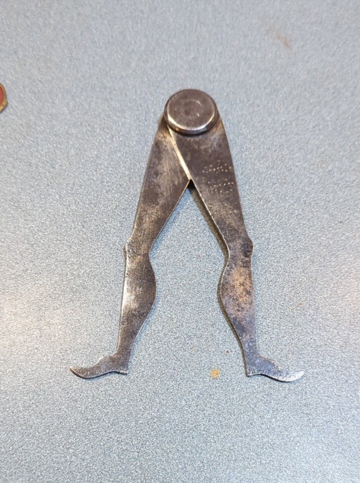 Vintage **Lady Legs** Caliper Dancing Lady Caliper Large 5 1/2 inch
