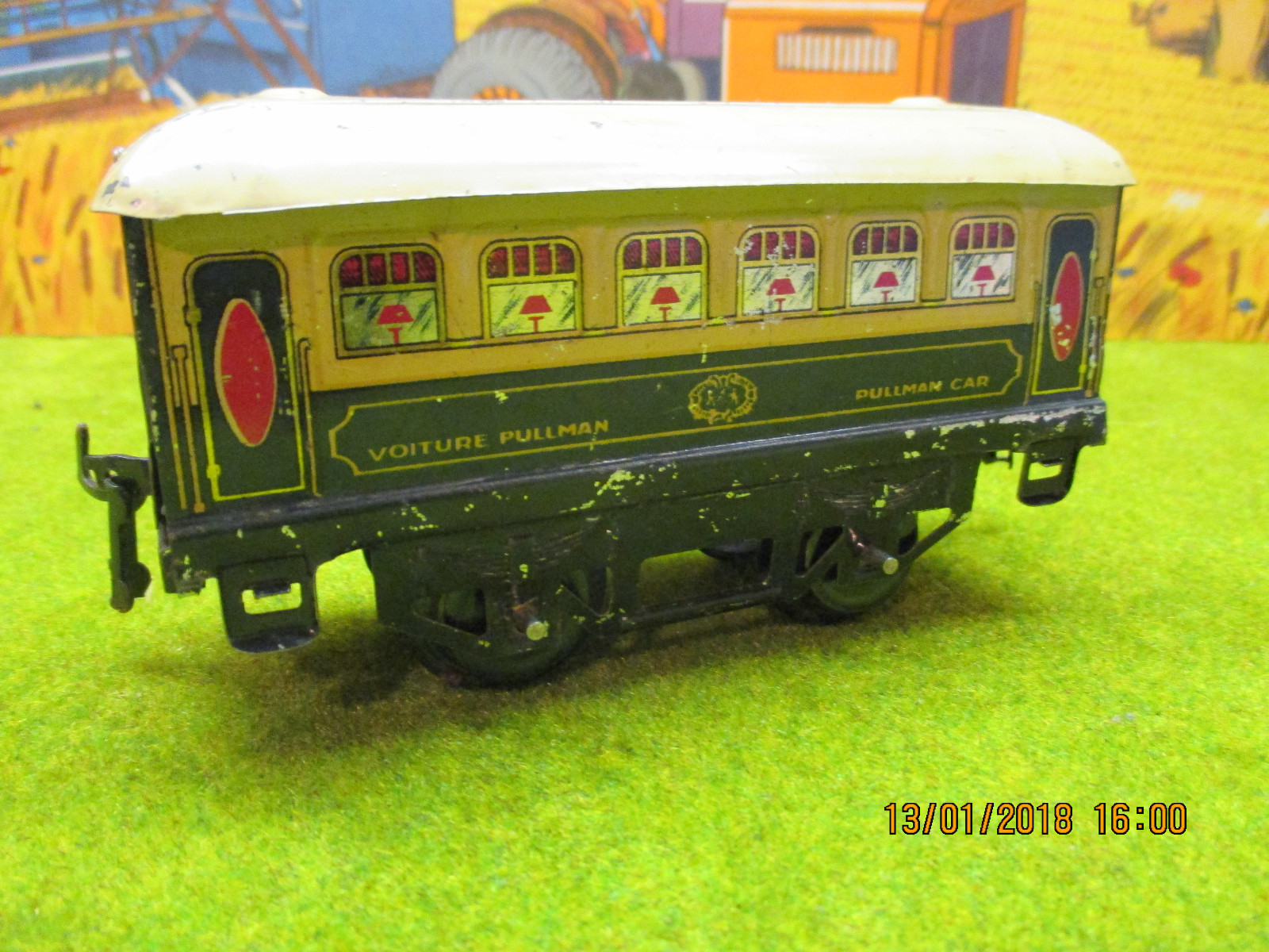 A vintage Hornby O gauge No 2 special pullman coach 'IOLANTHE