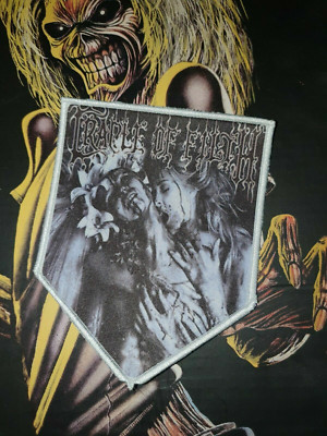 Cradle of Filth Patch Shape Shield Black Metal Battle Jacket Hecate Enthroned
