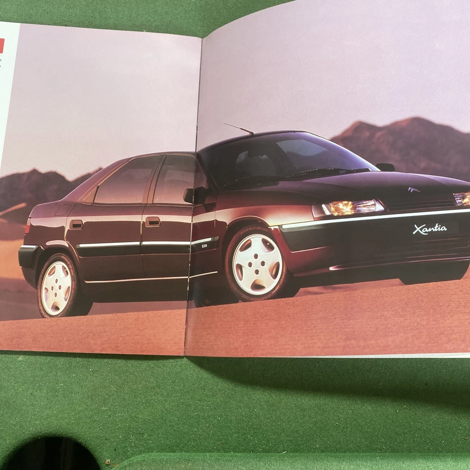 Citroen Range 1993-94 UK Market Large Format Brochure AX ZX Xantia XM C15 C25  - Image 4 of 4