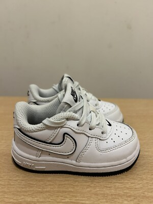 Nike air force low infants white trainers size infants UK