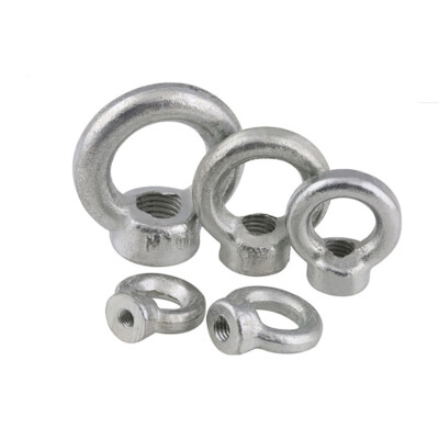 M6 M8 M10 M12 M16 Zinc Plated Ring Shape Nut Eye Nuts Lifting Screw Bolts Metric