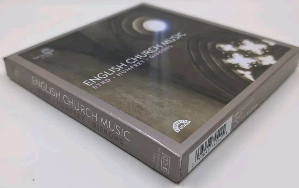 English Church Music Byrd Humfrey Gibbons 3 CD German Import Rare - Image 4 of 4