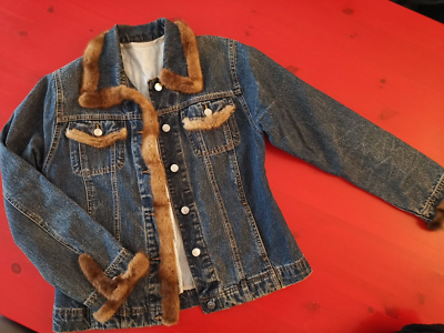 Lederjacke Herren Montego Lederjacke Damen Jeansjacke Mit Echtfell