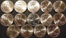 2010-PD thru 2025-PD Jefferson Nickel Choice/Gem BU Uncirculated Date Set