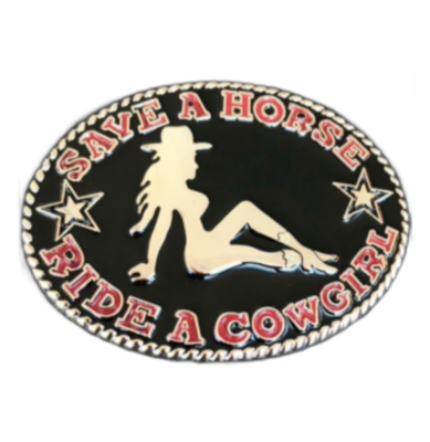 Broche Fer à Cheval Décorative - Style Western Cowboy étoile Cristal - Idée Cadeau Rodéo
