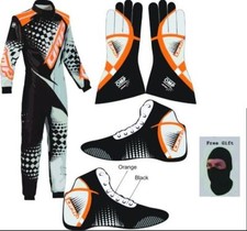 GO KART RACE SUITE CIK/FIA LEVEL WITH SHOES GLOVES AND GIFT