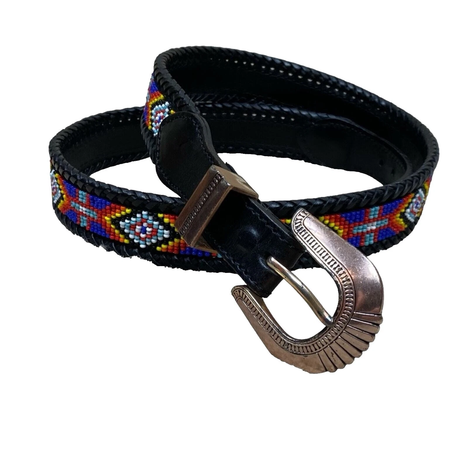 黑色 1990s 复古皮带