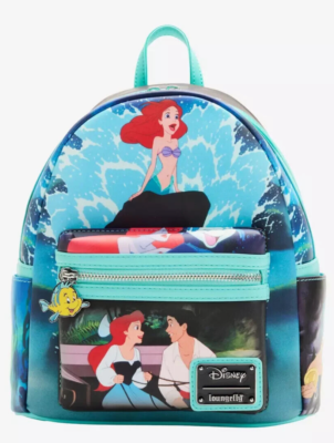 Lounge fly Little mermaid scene mini backpack Loungefly Disney Little Mermaid Princess Scenes Series Mini  main image 3
