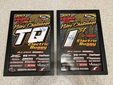 Ryan Lutz Autographed TQ  A-Main Trophies From The dirt burners Race In 2013.