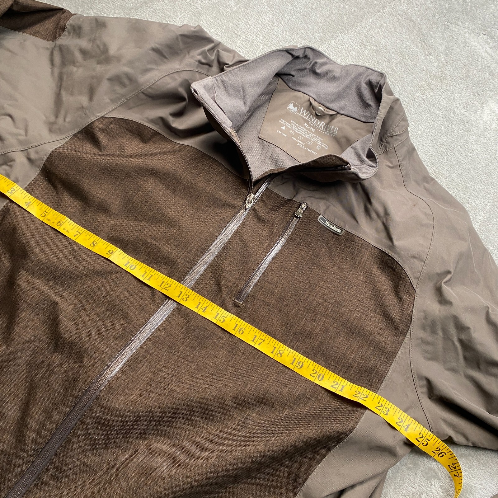 WindRiver Outfitting Hyper-Dri Jacket Men's XL Br… - image 6