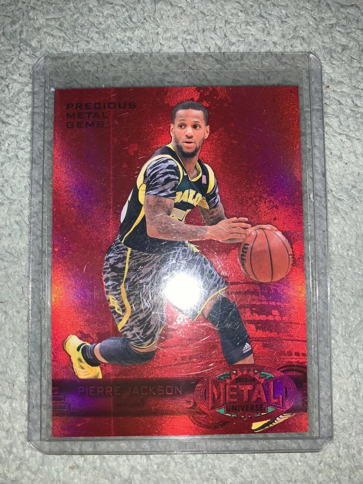 PIERRE JACKSON 2013-14 FLEER RETRO PRECIOUS METAL GEMS rc ROOKIE #ed/150 Baylor - Image 2 of 4