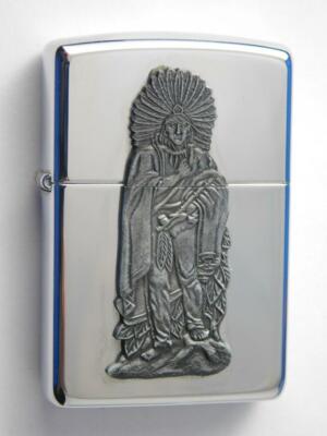 ZIPPO LIGHTER NIAGARA FALLS CANADA CIGAR STORE INDIAN SMYTHE 1996