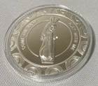 Naughty 1 Troy oz.999 Silver POKER CHIP ART ROUND PROOF Sexy Girl Playboy Bunny