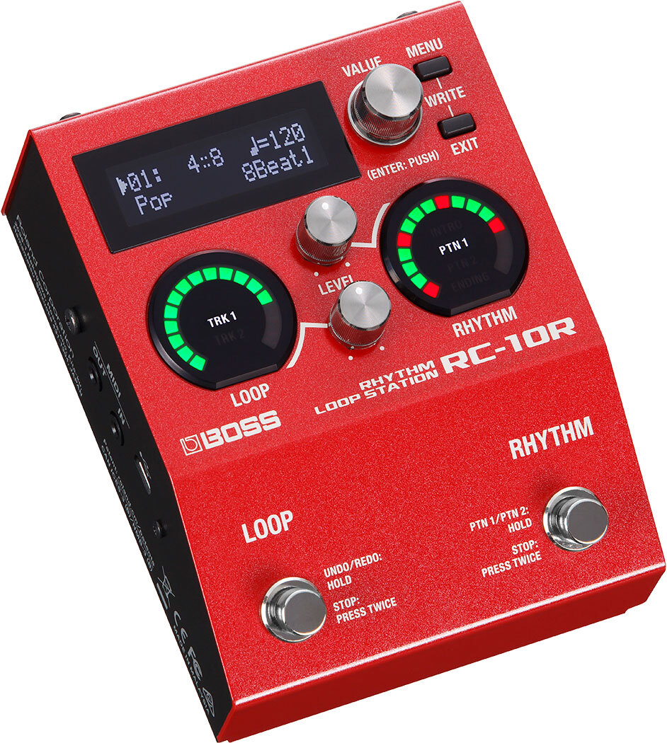 New BOSS RC-10R Rhythm Loop Station Boss Rhythm Loop Station
