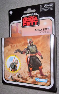 Star Wars 3.75 Vintage Collection Deluxe BOBA FETT TATOOINE MOC C9 In Hand