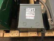 Square-D 1.5kva transformer, 1.5S1F, single phase, 480/240v, 240/120v, MOT-232