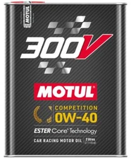 Motul 2L 300V Competition Full Synthetic Engine Oil 0W40 Case of 10 110857