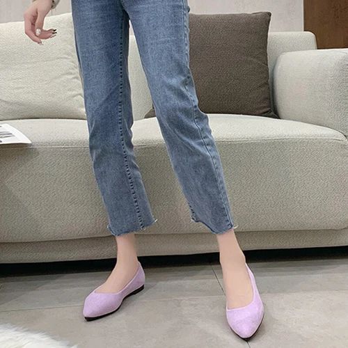 Women Flats Slip On Loafers Walking Women's Comfort Fashion Casual Shoes - Bild 67 von 87