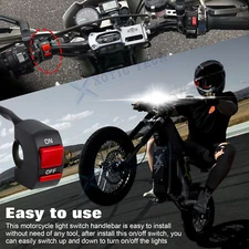 Universal Kill Switch 2 Wires for Dirt Pit Bike Motorcycle Motovox Yamaha Honda