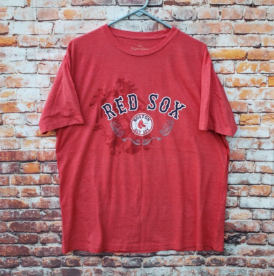   Boston Red Sox Wright & Ditson Drakeskip Dragonship Logo Shirt Men's XL