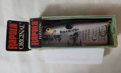 Rapala Original 7S Floating Fishing Lure NEW in Box with Advertising