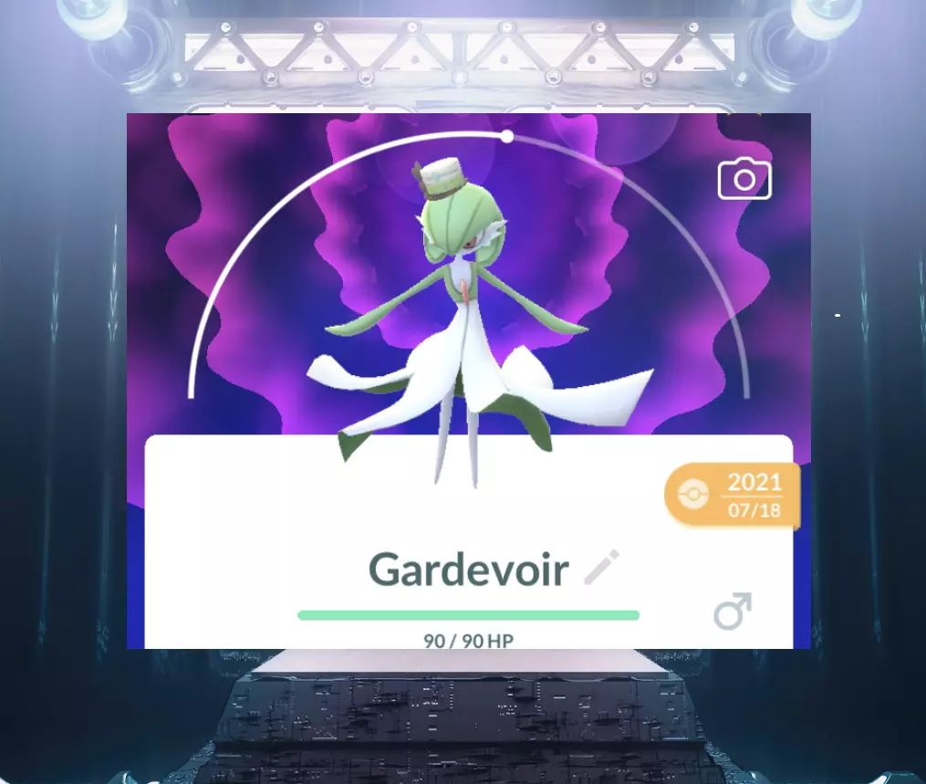 Pokémon Go Gardevoir+ Synchronoise moveset and Meloetta hat ! ~ fast  delivery~