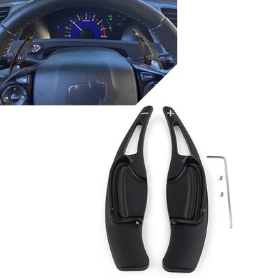 Steering Wheel Shift Paddle Shifter Extension Fit Honda Civic 9th 2012-2015 US