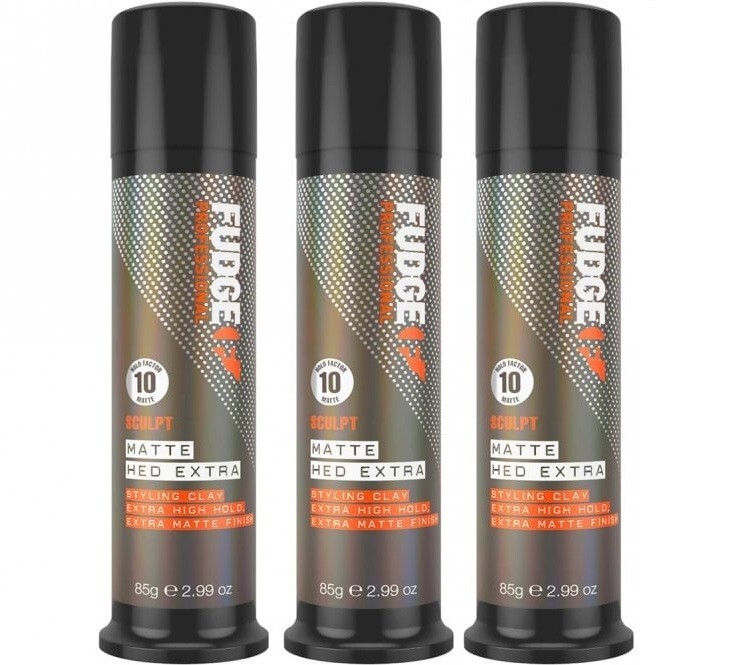 FUDGE Matte Hed EXTRA Firm Hold Hair Texture Paste 85ml | Pack of 3 - Image 8