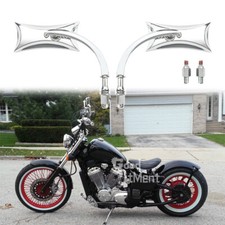 Espejos retrovisores laterales para motocicleta Honda Shadow Spirit Aero ACE VT 750 1100
