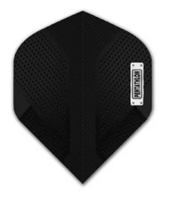 PENTATHLON Carbon Black Standard Dart Flights  100 Micron - 5 sets (15 flights)