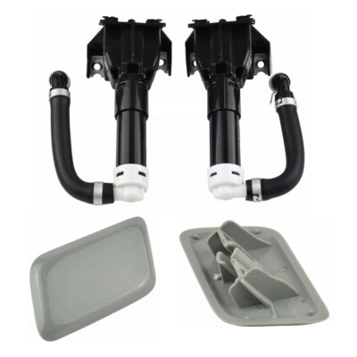 L/R Headlight Washer Spray Nozzle Jet Cover Cap For Outlander XL 2010-2013