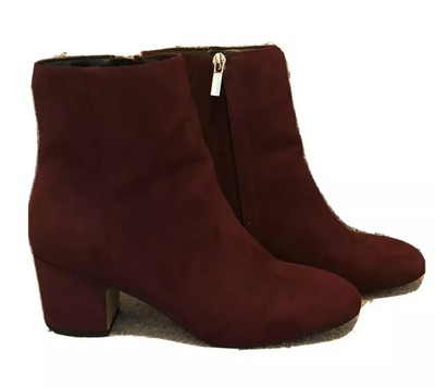 kurt geiger burgundy boots