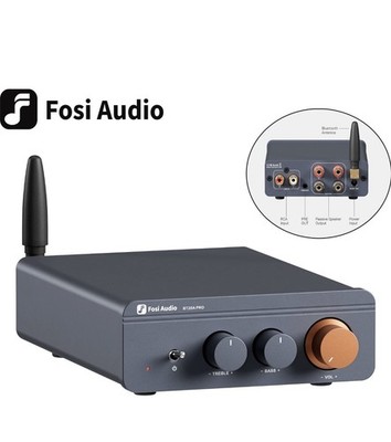 Fosi Audio BT20A Pro Verstärker + YY Audio Lautsprecherkabel 1,0 m NEU Audiophiles Paket 