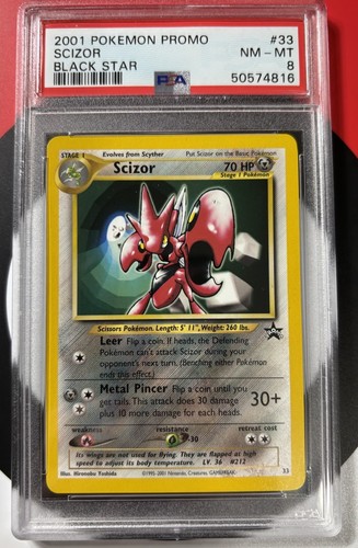 Scizor graded PSA 8 for sale on eBay