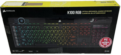 Corsair K100 RGB OPX Optical Mechanical Gaming Keyboard RGB Black