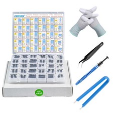 Learning Repair Collector's Kit 60Pcs 30-in-1 IC Assortment Kit: Logic Gates 7