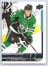 2018-19 Upper Deck #467 Gavin Bayreuther Young Guns RC (ref 221879)