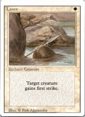 Lance - U - MTG: Revised Edition (3ED - ) 1994 [LP]