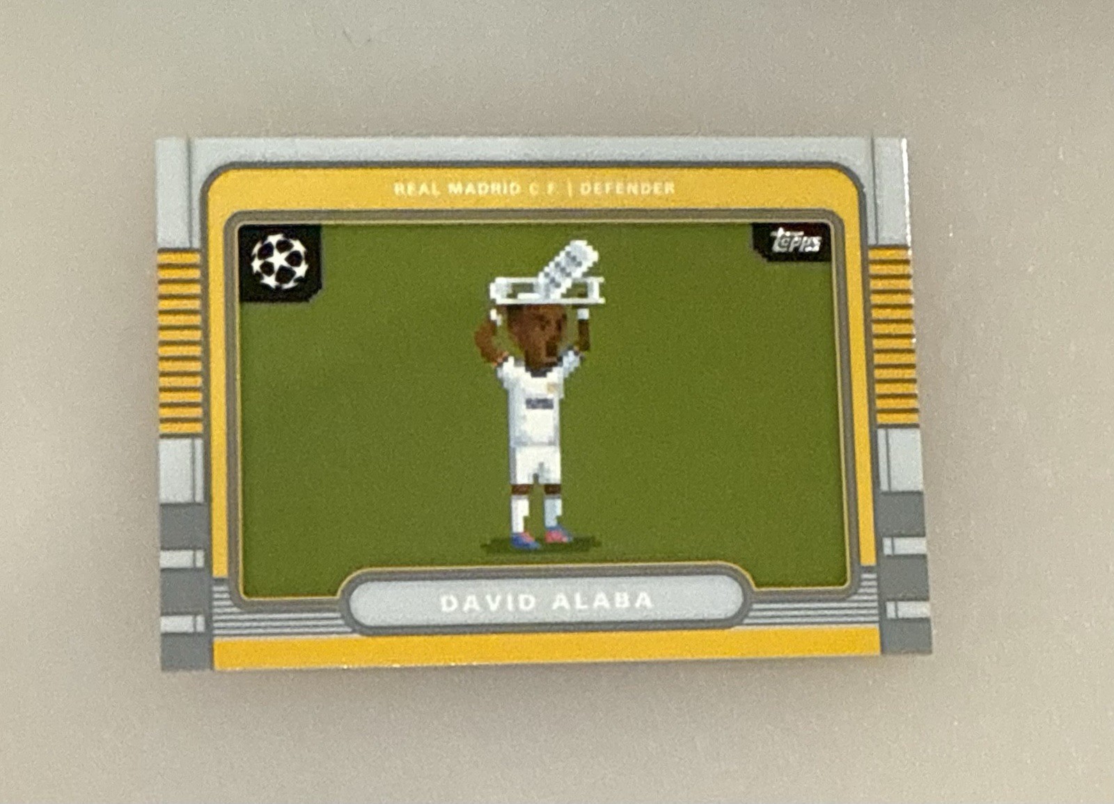 David Alaba 2025-26 Topps UCC 8B-1 8Bit Shots