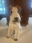 Vtg Wire Hair Fox Terrier Dog Figurine Statue 9.5" — photo 2
