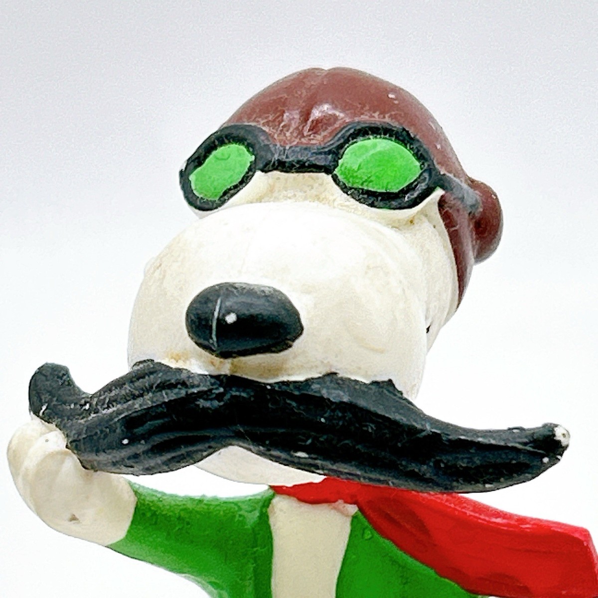 Snoopy Peanuts Flying Ace Aviator Figure World War I Pilot Vintage