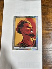 2021-22 Panini Donruss Trae Young No. 8 NBA HOOPS Presentations Atlanta Hawks
