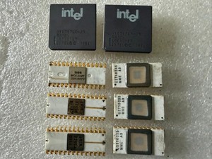 Lot of 8 various scrap cpu for gold recovery