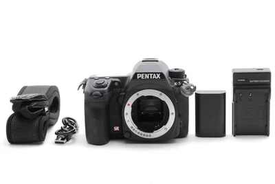 [EXCELENTE COMO NUEVO] PENTAX K-5 Digital SLR Cámara Cuerpo Negro De JAPÓN #A291 - Imagen 1 de 4