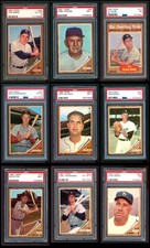 1962 Topps Baseball Complete Set 7 - NM 6811511