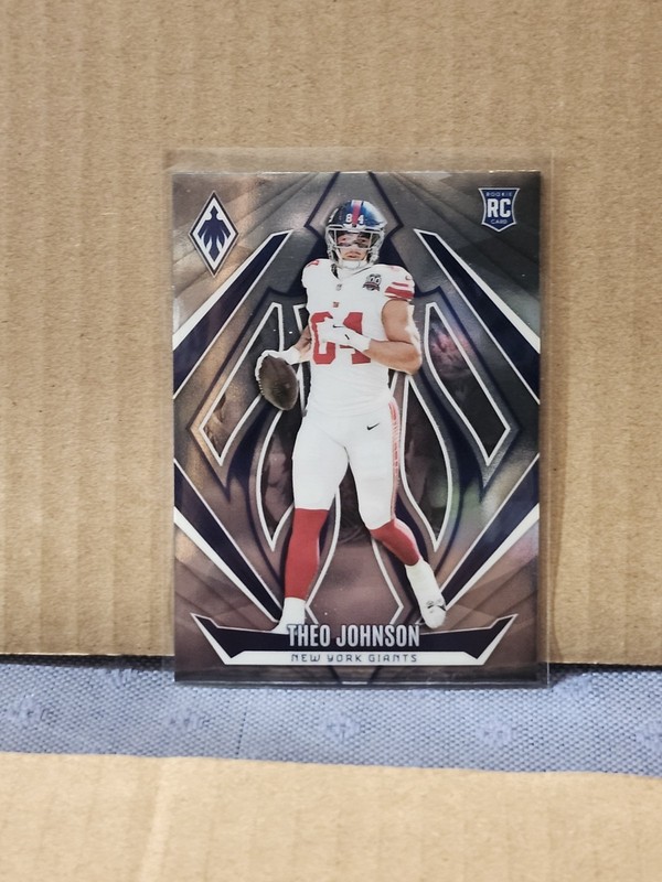 2024 Panini Phoenix - Rookies Theo Johnson #241 (RC) New York Giants